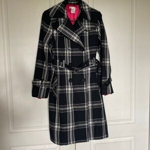 Vertigo Paris plaid jacket size medium